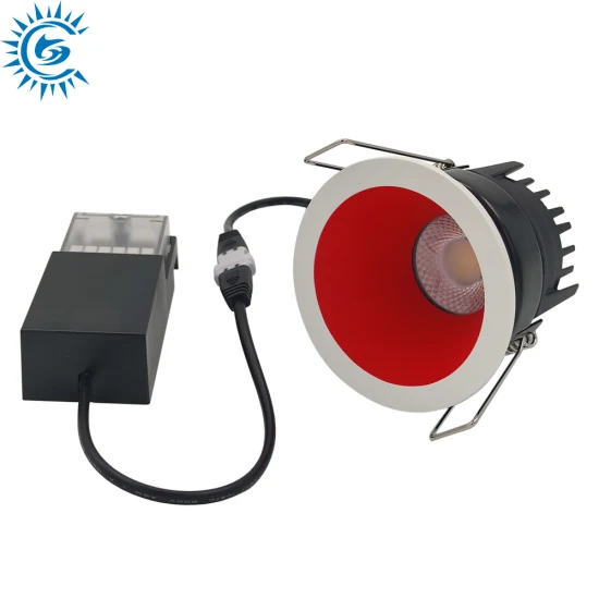 OEM 5 ワット 6 ワット 7 ワット 8 ワット 10 ワット 3CCT インテリア調光可能な防水 IP65 ファイアレート LED COB スポットライト LED ダウンライト